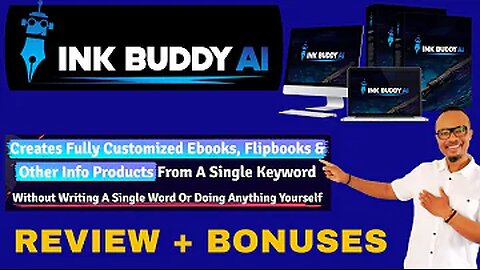 💥Ink Buddy AI Review _ Create eBooks & Flipbooks With AI🎁