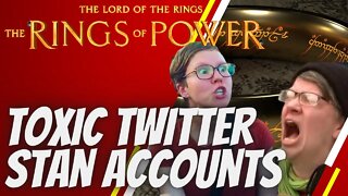 rings of power stan targets Tolkien fans on twitter