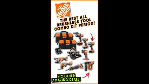 Home Depot RIDGID Deals Up To 62% OFF!!