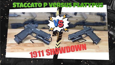 🔥 Witness the Epic Showdown: Staccato P vs Stealth Arms Platypus 1911 in my Exclusive Review! 🔥