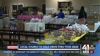 Local church to hold drive-thru food bank