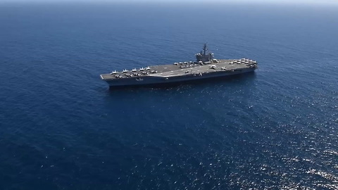 USS Theodore Roosevelt Underway in the Pacific