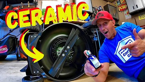 HOW TO PREVENT GRASS FROM STICKING TO YOUR MOWER DECK WITH A CERAMIC COATING