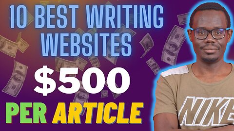 THESE ARE THE BEST 10 WEBSITES FOR WRITERS THAT WILL EARN YOU UP TO $500 FOR BEGINNERS & EXPERIENCED