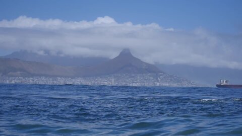 SOUTH AFRICA - Cape Town - Russian warship ‘Marshal Ustinov’ arrives in Cape Town for first-ever joint drill with Chinese, South African and Russian navies (Video) (sii)