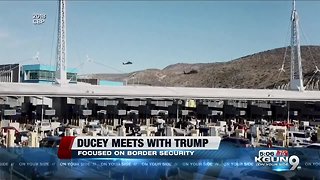 Arizona Gov. Ducey meets with Trump at White House
