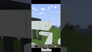 How to build a Modern House in Minecraft part 3 #minecrafttutorial #minecraftsimple #shorts #short