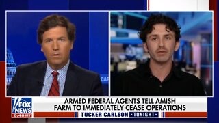 WATCH: Tucker Carlson talks to Jeremy Loffredo about feds targeting Amish farmers