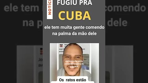 Zé Dirceu fugiu pra Cuba