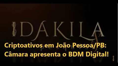 LIVE : Os impactos da tokenização em João Pessoa PB (retransmissão TV Câmara & TVCH)