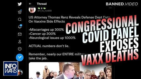 Congressional COVID Panel Exposes Vaxx Related Deaths