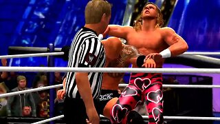 WWE 2K14 Gameplay The Rock vs Shawn Michaels