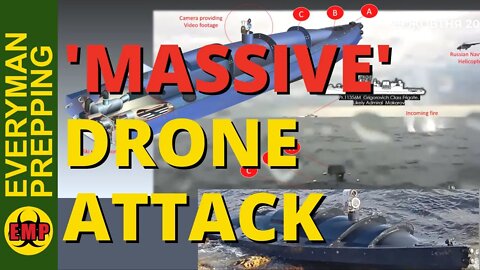 Russia Hit By Massive Drone Attack On Black Sea Fleet