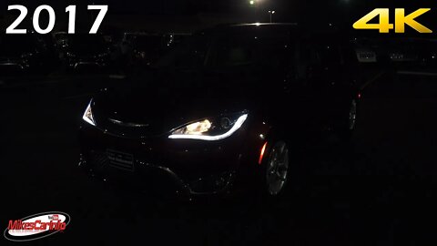 AT NIGHT: 2017 Chrysler Pacifica - Interior and Exterior Lighting in 4K