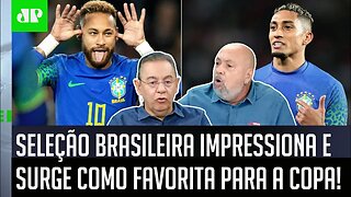 "O Brasil tá MUITO FORTE! EU FALO: se a Copa do Mundo FOSSE HOJE... " Seleção de Tite IMPRESSIONA!
