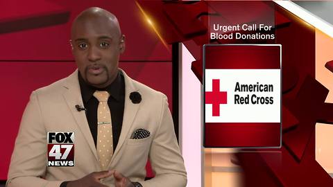 Red Cross issues urgent call for blood donors