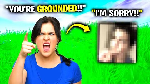 He Got Grounded From Fortnite..