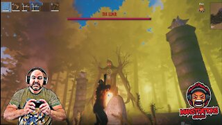 Manstrations Gaming Clips: Valheim BOSS Fight - The Elder ONLY...