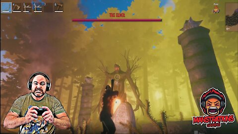 Manstrations Gaming Clips: Valheim BOSS Fight - The Elder ONLY...