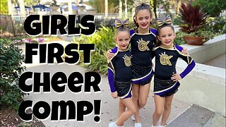 My girls FIRST cheer comp!