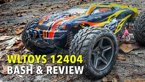 WLTOYS 12404 BMX Bash, Break & Review Then Harvest Parts...