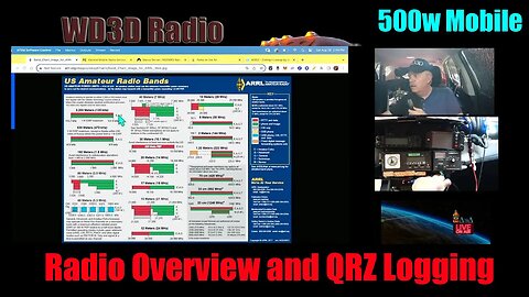 WD3D Radios Overview and QRZ Logging