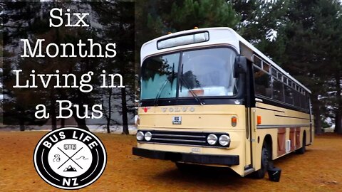 Q&A - 6 MONTHS LIVING IN A TINY HOUSE BUS CONVERSION | Bus Life NZ