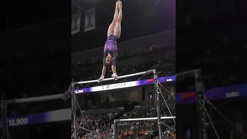 Alicia Zhou on Uneven Bars - 2023 Core Hydration Classic #shorts