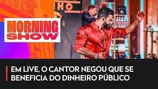 Gusttavo Lima chora após polêmica de show