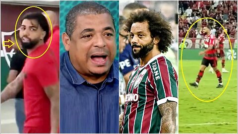 "EU FALO! ESSA RUSGA do Gabigol com o Marcelo é porque..." OLHA o que Vampeta FALOU após o Fla-Flu!