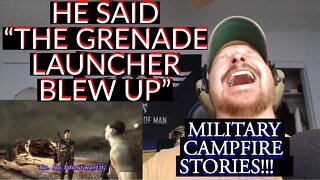 RETIRED SOLDIER REACTS! MIKEBURNFIRE- "ACTING FIRST SERGEANT" AND DAMAGED WEAPONS! (lmao)