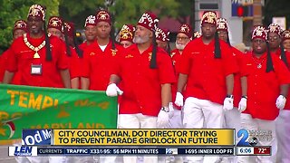 Road closures, parking restrictions and detour plans for Shriners Parade