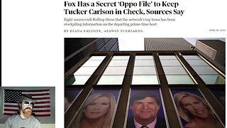 Fox News Can't Silence Tucker Carlson With Their Secret 'Oppo' File