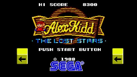 Alex Kidd - The Lost Stars (World) - Master System - Live com MiSTer FPGA #MiSTerFPGA