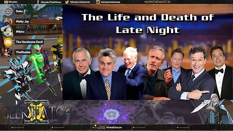 GeekWatch #108: The Life and Death of Late Night