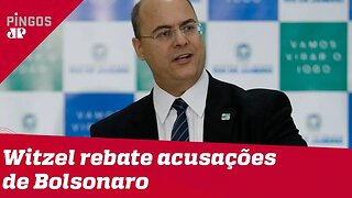 Witzel rebate acusações de Bolsonaro: 'não tenho bandido de estimação'