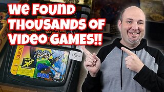 We Found THOUSANDS of RETRO Video Games | The Item Shop
