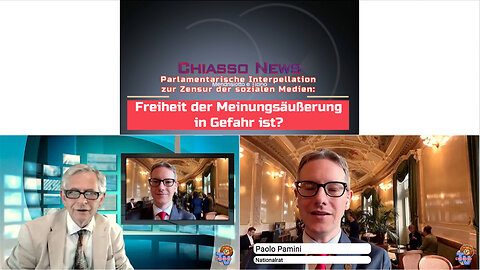 Chiasso News 11. Juni 2024 - Parlamentarische Interpellation zur Zensur der sozialen Medien