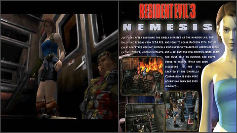 Resident Evil 3 Nemesis Playthrough Ep.4 - Train to Clocktower