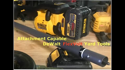 DeWalt FlexVolt String Trimmer - DCST972 Attachment Capable - Power Tool Review Unboxing Test