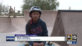Small Stars: Skate boarding phenom Mia Lovell