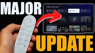 Major Chromecast With Google TV Update | User Interface, Navigation Features, Search, And More