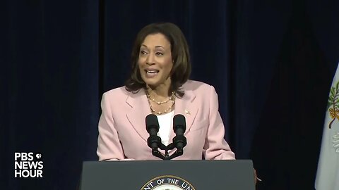 KAMALA HARRIS On Climate Change: "The Clock Is Not Only Ticking, It Is Banging!"