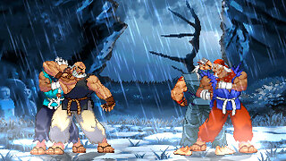 MUGEN - SF3 Edits - .Gouken. & Shin LVL 2 Akuma vs. Sheng Long & Goutetsu - Download