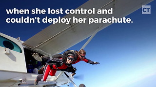 Skydiving Instructor Saves Student's Life