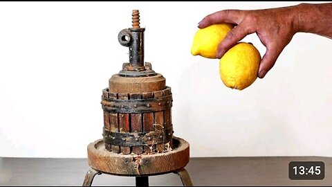 Rusty Fruit Press Restoration