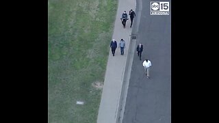 Bernie Sanders takes a stroll through Phoenix neighborhood