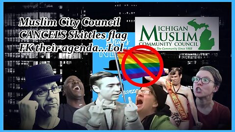 SKITTLES FLAG BANNED BY CITY COUNCIL...