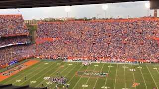 Florida Gator Fans Sing ‘I Won’t Back Down’ in a Packed Stadium