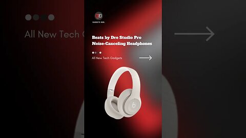 Beats by Dre Studio Pro Noise-Canceling Headphones #beatsbydre #beatsstudiopro #beatsheadphones